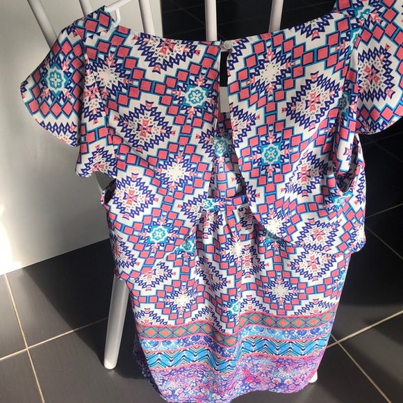 Anthropologie Flowy Summer Top - Picture 3 of 5